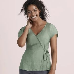 Bravissimo Faux Wrap/Surplice Blouse